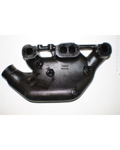 531300E Exhaust manifold-and-riser assembly (aluminium, e-coated for…